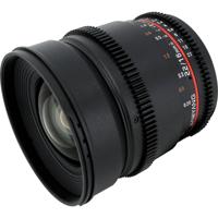 Samyang 16mm T2.2 VDSLR II ED AS UMC Lens - Canon Mount