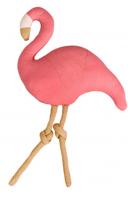 Bizzi Growin knuffelkussen flamingo junior 56 cm katoen
