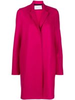 Harris Wharf London manteau en laine vierge à revers crantés - Rose