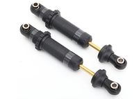 Shocks, GTS hard-anodized, PTFE-coated aluminum bodies with TiN shafts (2) (TRX-8260X)