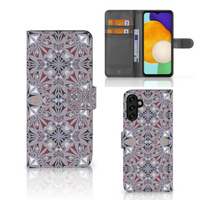 Samsung Galaxy A04s | Samsung Galaxy A13 5G Bookcase Flower Tiles