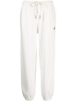 Moncler pantalon de jogging à lien de resserrage - Blanc