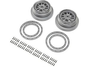 Losi - Beadlock Wheel and Ring Set (2): SBR 2.0 (LOS43029)