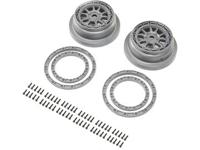 Losi - Beadlock Wheel and Ring Set (2): SBR 2.0 (LOS43029) - thumbnail