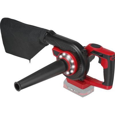 Toolcraft TO-6448053 cordless leaf blowers 228,6 km/h Zwart, Rood