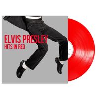 Elvis Presley - Hits in Red LP - LIMITED EDITION Red - thumbnail