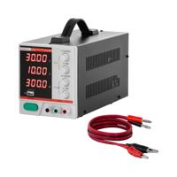 Laboratorium voeding - 0 - 30 V - 0-10 A DC - 300 W - 4-cijferig LED - display - USB