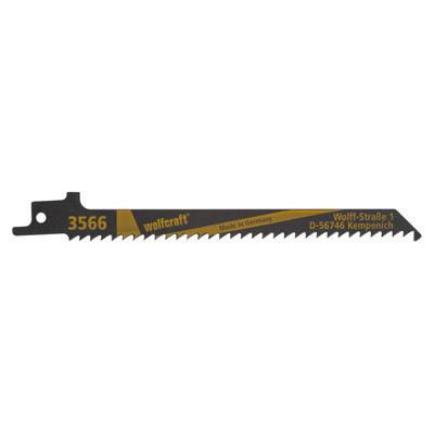 wolfcraft GmbH 3566000 decoupeerzaag-, figuurzaag- & reciprozaagblad Chroom-vanadium-staal (Cr-V) 2 stuk(s)