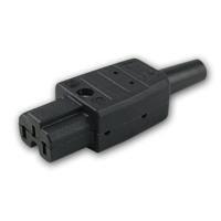 Kaiser 789/sw/C Apparaatstekker 789 Serie (connectoren) 789 Bus, recht Totaal aantal polen: 2 + PE 10 A Zwart 1 stuk(s)