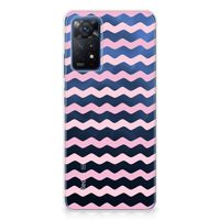 Xiaomi Redmi Note 11 Pro 5G TPU bumper Waves Roze