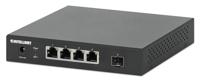 Intellinet 5-poorts switch met 4 x 2,5G Ethernet-poorten en 1 SFP+ uplink