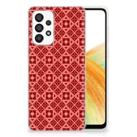 Samsung Galaxy A33 5G TPU bumper Batik Rood