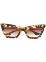 Dita Eyewear lunettes de soleil Erasur - Marron