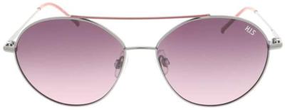 H.I.S zonnebril HPS04114 gepolariseerd dames ovaal cat.3 zilver H.I.S zonnebril HPS04114 gepolariseerd dames ovaal cat.3 zilver