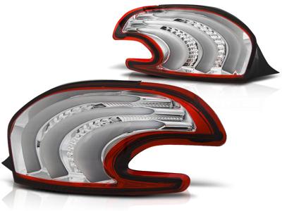 Tuning-Tec Achterlichten PEUGEOT 208 4 12-06 15 ROOD HELDER LED STRIP