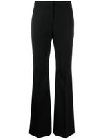 Moschino pantalon droit à taille haute - Noir - thumbnail