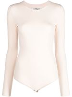 Maison Margiela body à encolure ronde - Rose