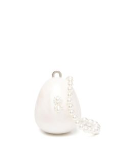 Simone Rocha mini sac Egg à ornements - Tons neutres