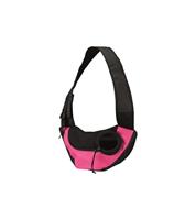 Trixie 28956 voorzak Sling, 50 × 25 × 18 cm, roze/zwart