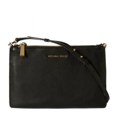 Michael Kors leren crossbody tas zwart