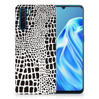 OPPO A91 TPU Hoesje Slangenprint - thumbnail