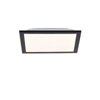 Paul Neuhaus Plafondlamp Flat 30 x 30 cm zwart