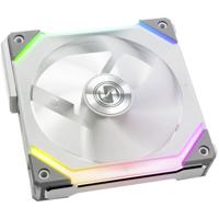 Lian Li UNI FAN SL120 RGB PWM PC-ventilator Wit, RGB (b x h x d) 122.8 x 25 x 122.4 mm Incl. LED-verlichting