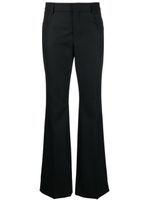 AMI Paris pantalon évasé à taille mi-haute - Noir