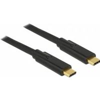 Delock 83868 USB 2.0-kabel Type-C naar Type-C 4 m 3 A - thumbnail