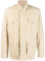 Woolrich veste zippée en coton à manches longues - Tons neutres