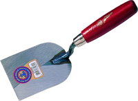 Metselmeisje Stucadoorsbandtroffel roestvaststaal 80mm