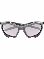 Oakley lunettes de soleil Plazma à monture carrée - Gris