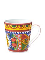 Dolce & Gabbana tasse en porcelaine à imprimé graphique - Rouge