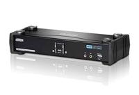 ATEN CubiQ CS1782A 2-voudige KVM-schakelaar (Dual-DVI, 7.1 audio, 120 Hz 3D, USB)