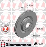 Remschijf Coat Z 400364920