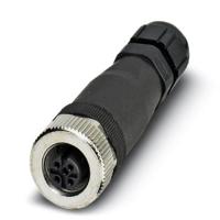 Phoenix Contact 1430381 Sensor/actuator connector, niet geassembleerd M12 Aantal polen: 4 1 stuk(s) - thumbnail