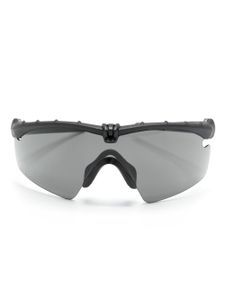 Oakley lunettes de soleil à verres miroités - Noir