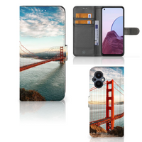 OPPO Reno 8 Lite | OnePlus Nord N20 Flip Cover Golden Gate Bridge