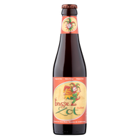 Brugse Zot Dubbel Belgisch Bier Fles 330 ml bij Jumbo - thumbnail