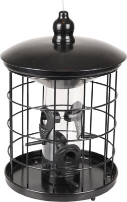 Vogelvoedersilo Thyra 20 x 20 x 50 cm Flamingo Zwart Vogelvoedersilo Thyra 20 x 20 x 50 cm Flamingo Zwart
