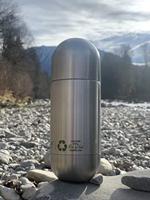 ASOBU - ORB - gerecyclede roestvrijstalen fles zilver