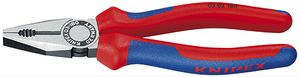 Knipex Kombitang zwart geatramenteerd met meer-componentengrepen 180 mm - 0302180