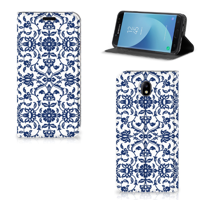 Samsung Galaxy J7 2017 | J7 Pro Smart Cover Flower Blue