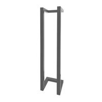 BWS Handdoekenrek Industrieel | 60x12.5x12.5cm | Gunmetal