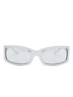 Dolce & Gabbana Eyewear lunettes de soleil Re-Edition à monture rectangulaire - Argent