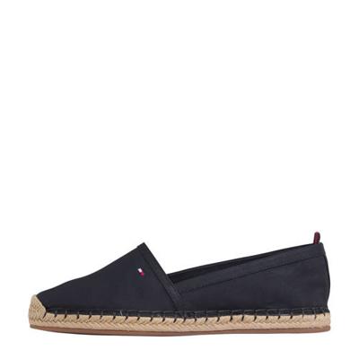 Tommy Hilfiger Basic Tommy Flat espadrilles donkerblauw Tommy Hilfiger Basic Tommy Flat espadrilles donkerblauw