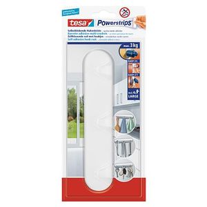 tesa POWERSTRIPS® Hakenbalk Wit Inhoud: 1 stuk(s)