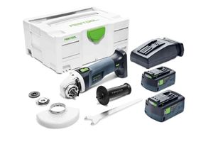 Festool Accu-haakse slijper AGC 18-125 5,0 EBI-Plus - 577700 - 577700