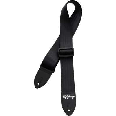 Epiphone Seatbelt Guitar Strap Black gitaarband Epiphone Seatbelt Guitar Strap Black gitaarband