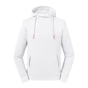 Russell Pure Organic High Collar Hooded Sweat